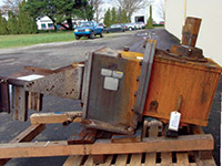 Before: an unrenewed Falk Gearbox